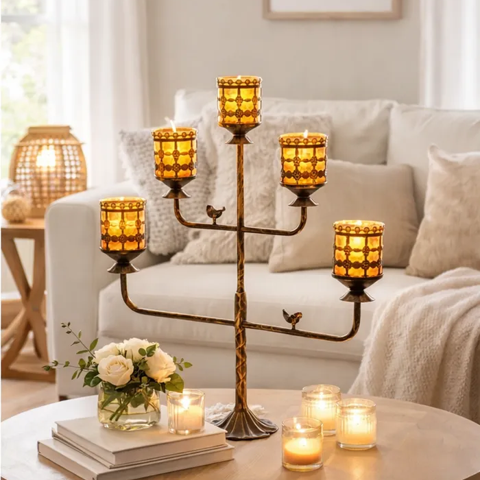CANDELABRO VASOS