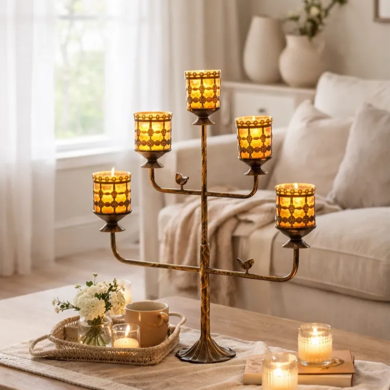 CANDELABRO VASOS