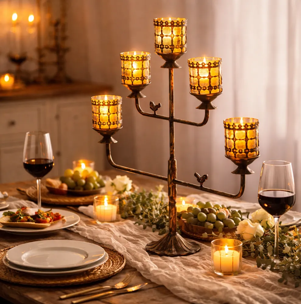 CANDELABRO VASOS
